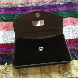 VINTAGE velvet clutch purse